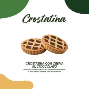 Crostatina con crema al cioccolato